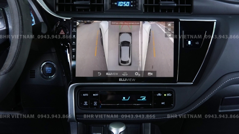 Màn hình DVD Android liền camera 360 xe Toyota Altis 2018 - nay | Elliview S4 Deluxe 